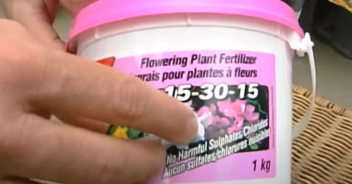 What Is 15-30–15 Fertilizer Used For